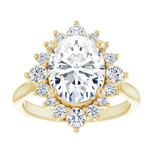 Halo-Style Engagement Ring