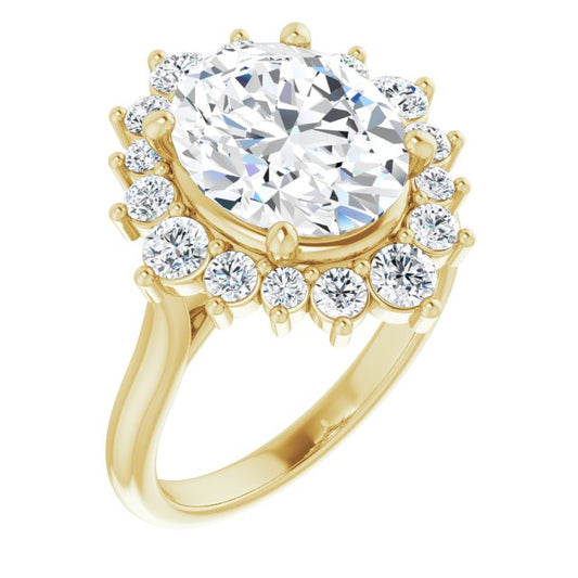 Halo-Style Engagement Ring