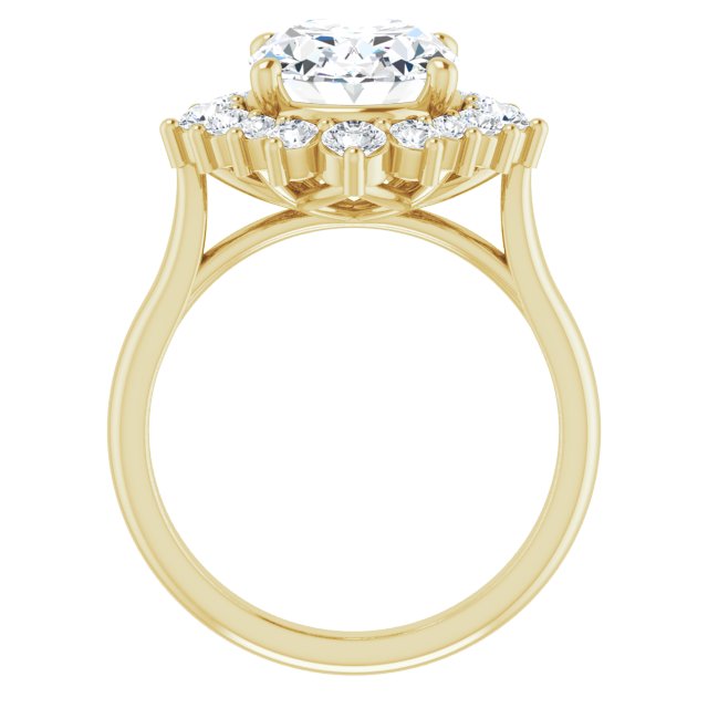 Halo-Style Engagement Ring
