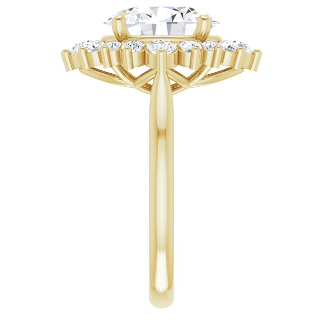 Halo-Style Engagement Ring