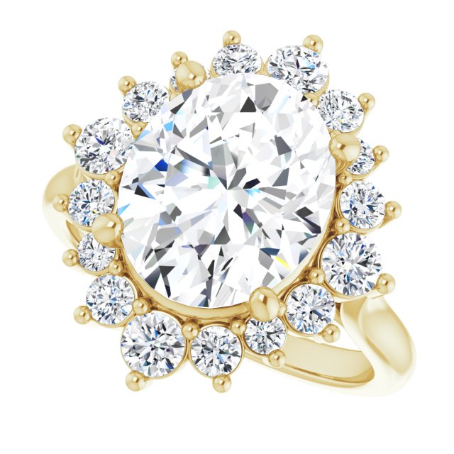 Halo-Style Engagement Ring