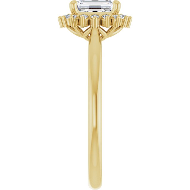 Halo-Style Engagement Ring