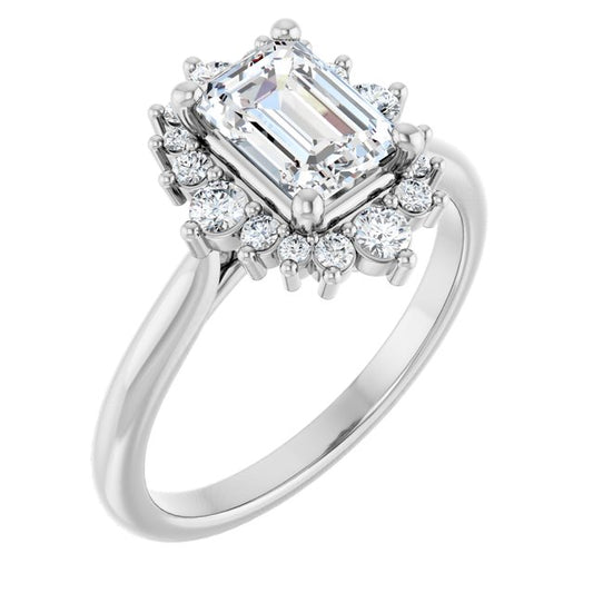 Halo-Style Engagement Ring