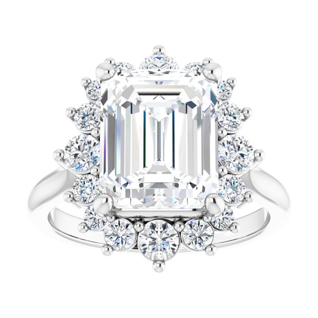 Halo-Style Engagement Ring