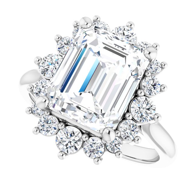 Halo-Style Engagement Ring