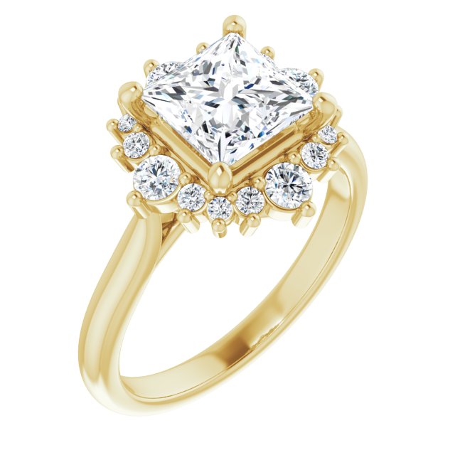 Halo-Style Engagement Ring