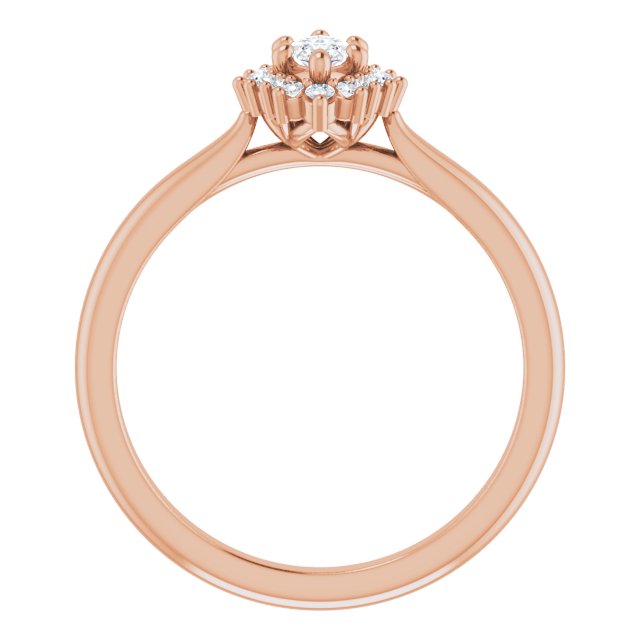 Halo-Style Engagement Ring