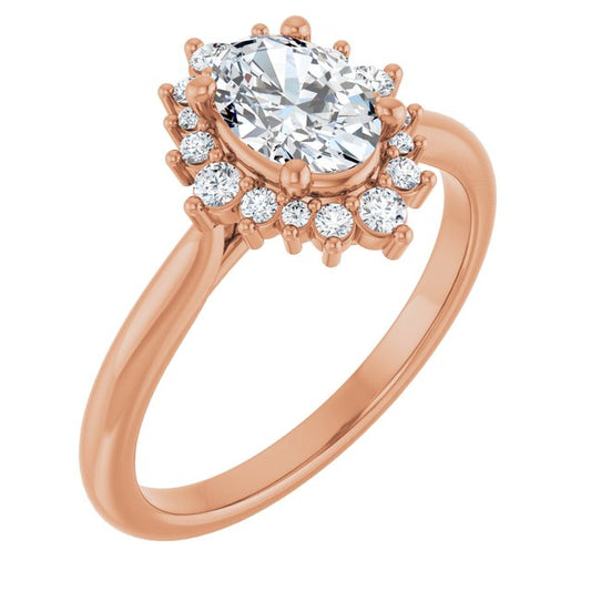 Halo-Style Engagement Ring