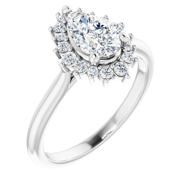 Halo-Style Engagement Ring
