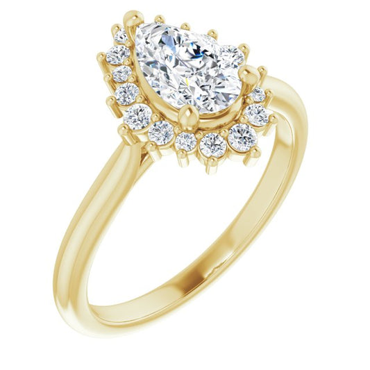 Halo-Style Engagement Ring
