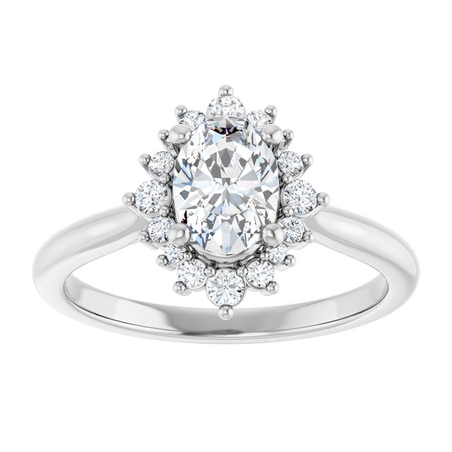 Halo-Style Engagement Ring