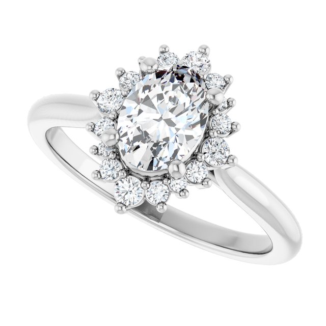 Halo-Style Engagement Ring