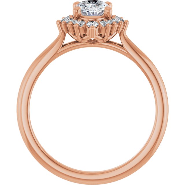 Halo-Style Engagement Ring