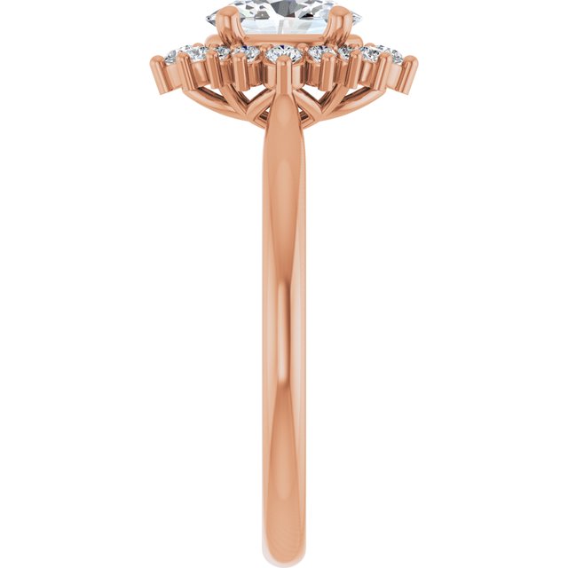 Halo-Style Engagement Ring