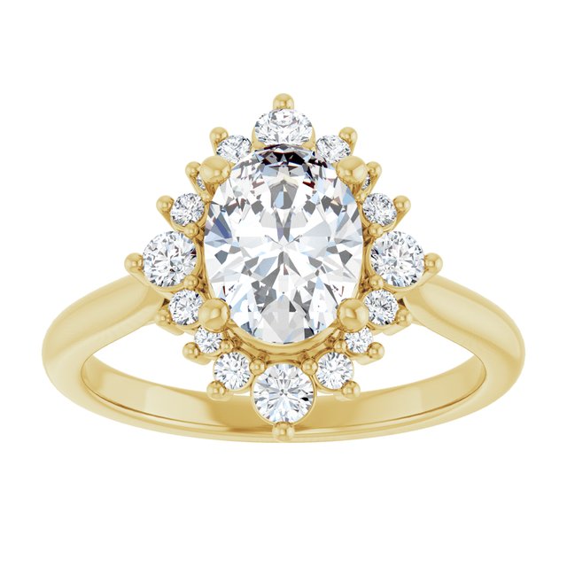 Halo-Style Engagement Ring