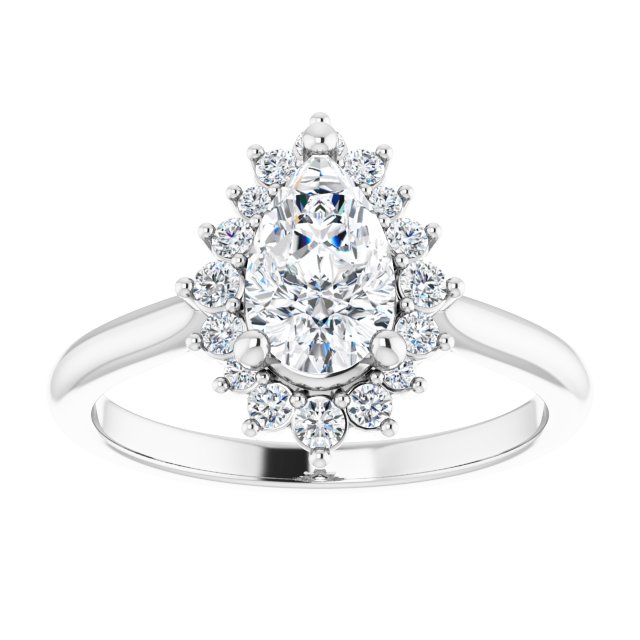 Halo-Style Engagement Ring