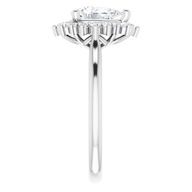 Halo-Style Engagement Ring