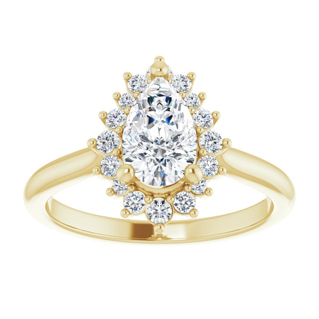 Halo-Style Engagement Ring