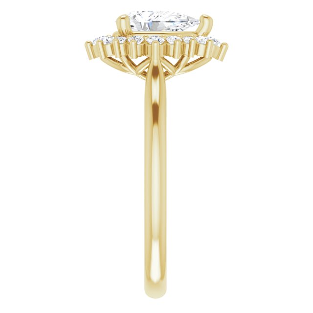 Halo-Style Engagement Ring