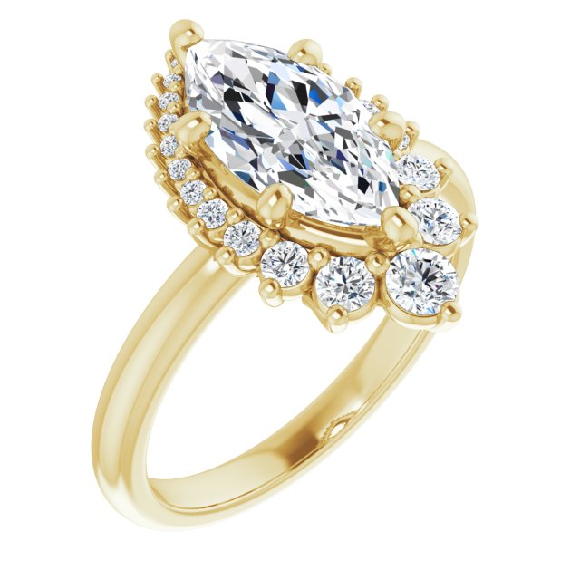 Halo-Style Engagement Ring