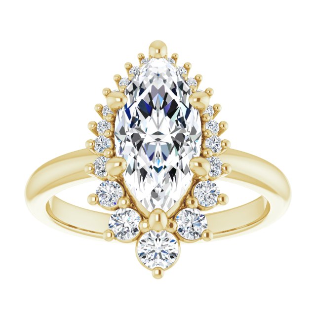 Halo-Style Engagement Ring