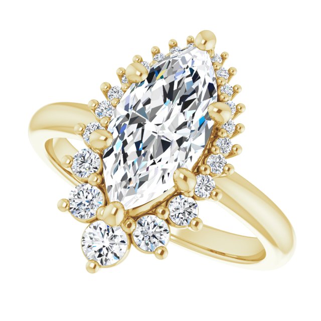 Halo-Style Engagement Ring