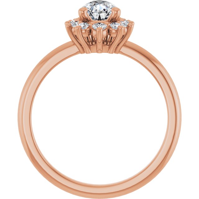Halo-Style Engagement Ring