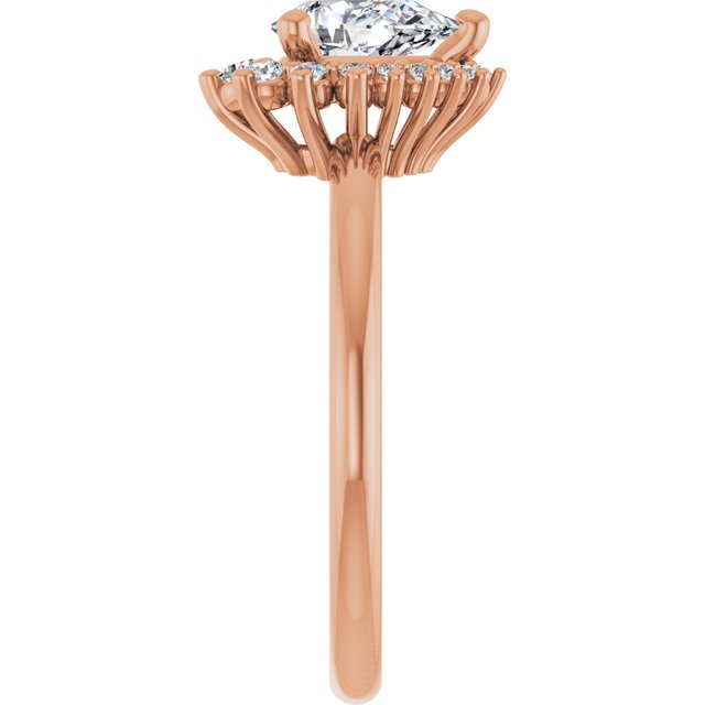 Halo-Style Engagement Ring