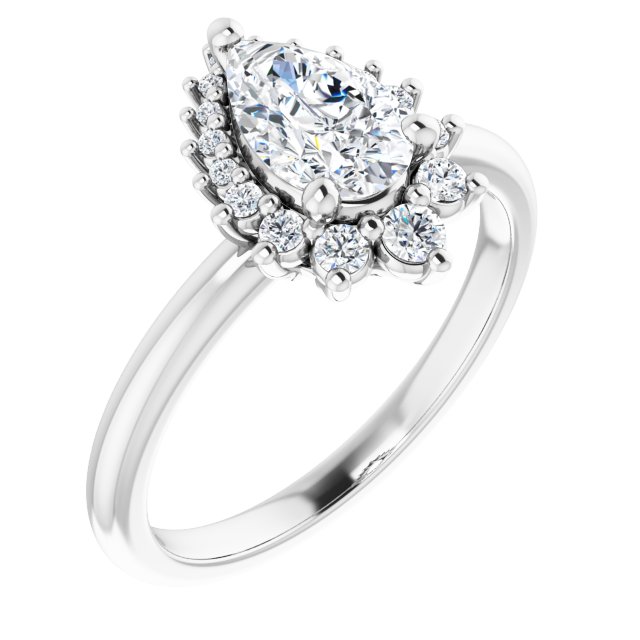 Halo-Style Engagement Ring