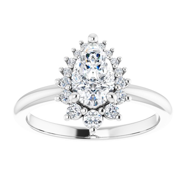 Halo-Style Engagement Ring
