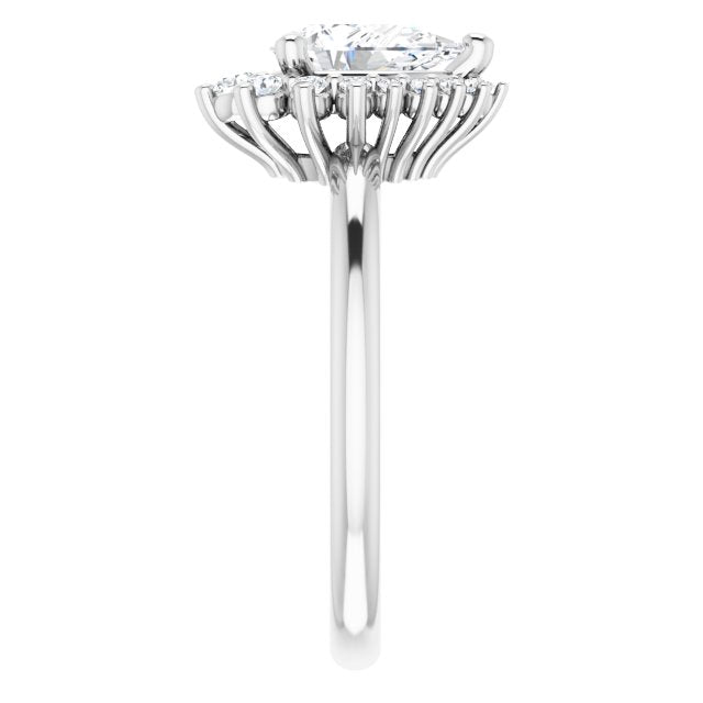Halo-Style Engagement Ring