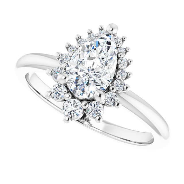 Halo-Style Engagement Ring