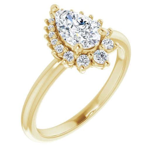 Halo-Style Engagement Ring