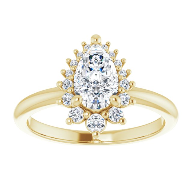 Halo-Style Engagement Ring