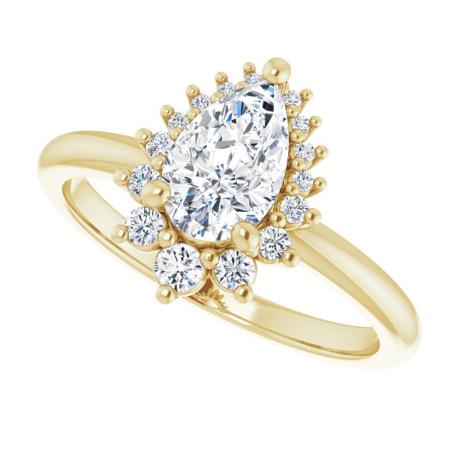 Halo-Style Engagement Ring