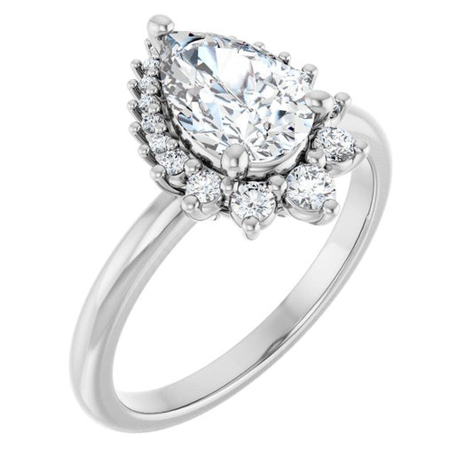 Halo-Style Engagement Ring