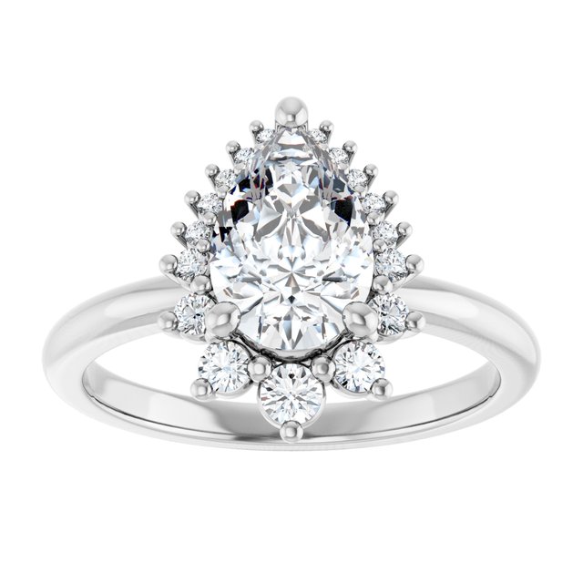 Halo-Style Engagement Ring