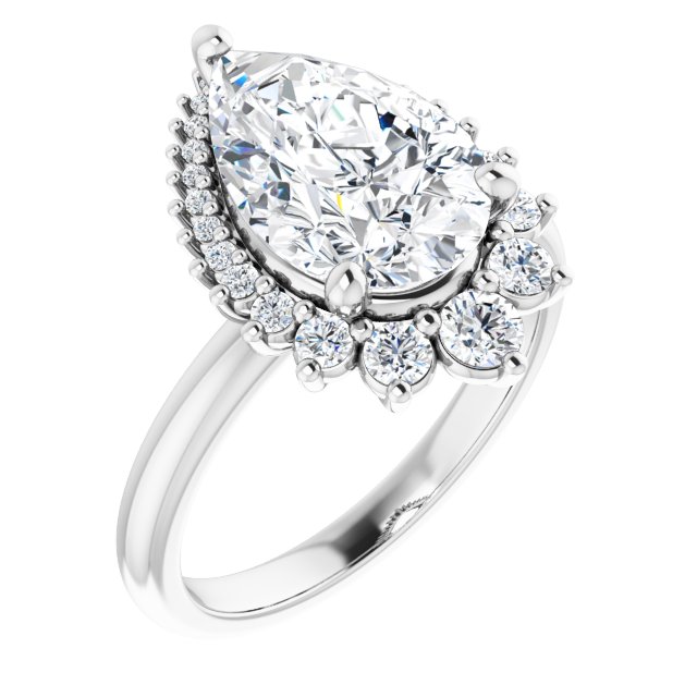 Halo-Style Engagement Ring