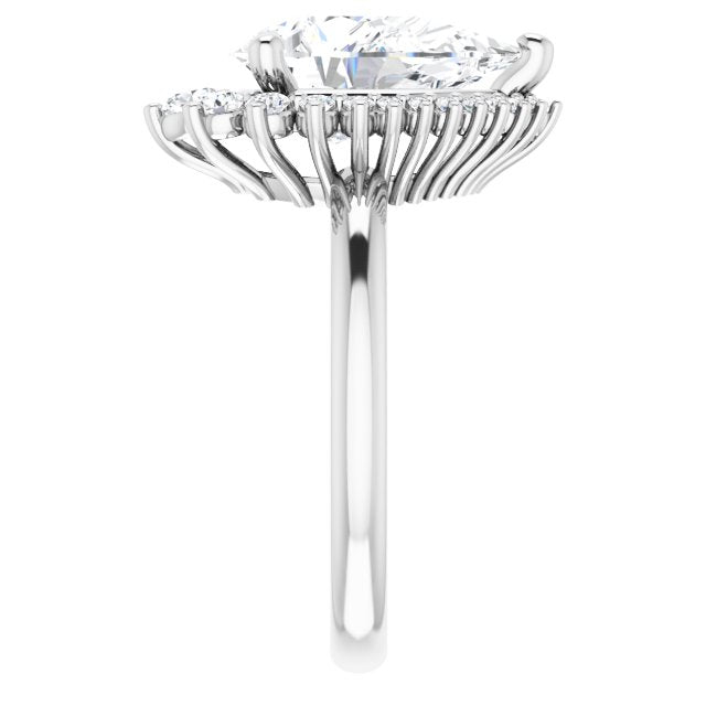 Halo-Style Engagement Ring