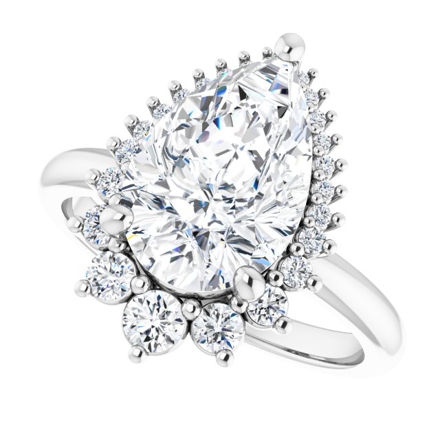 Halo-Style Engagement Ring