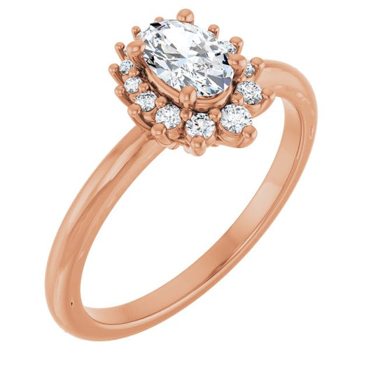Halo-Style Engagement Ring