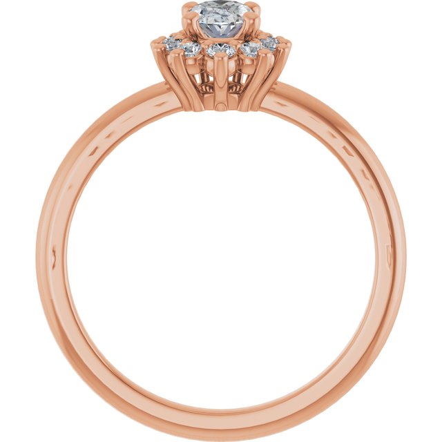 Halo-Style Engagement Ring