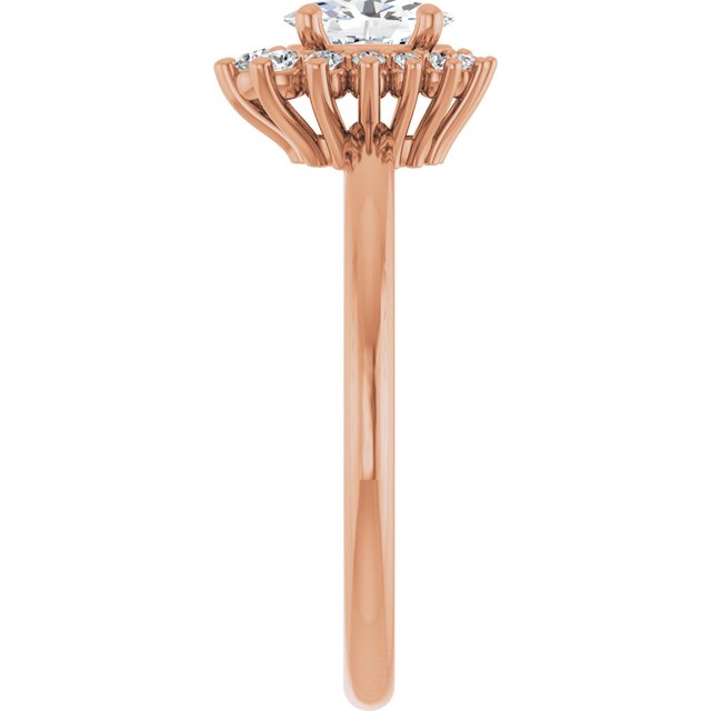 Halo-Style Engagement Ring