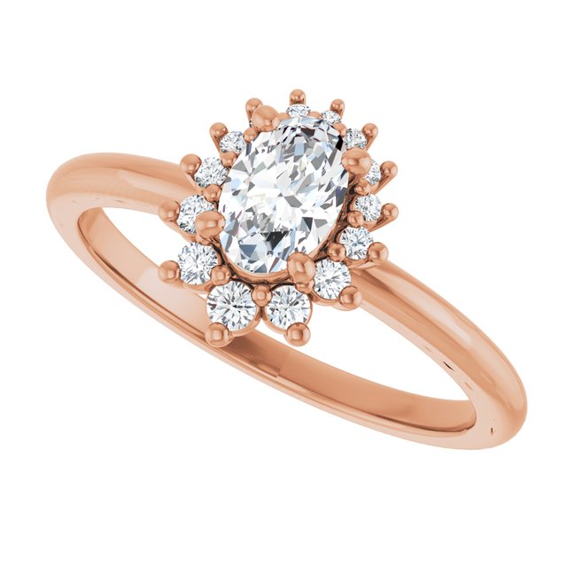 Halo-Style Engagement Ring