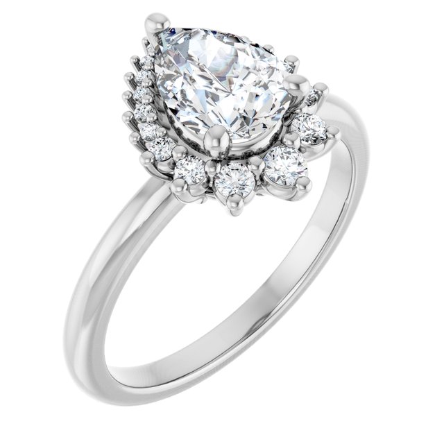 Halo-Style Engagement Ring