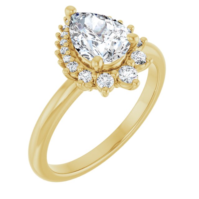 Halo-Style Engagement Ring