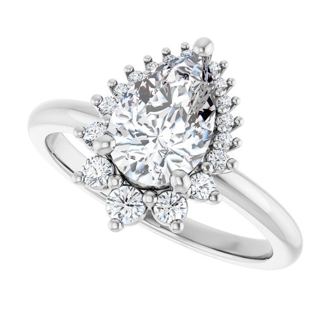 Halo-Style Engagement Ring