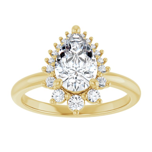Halo-Style Engagement Ring
