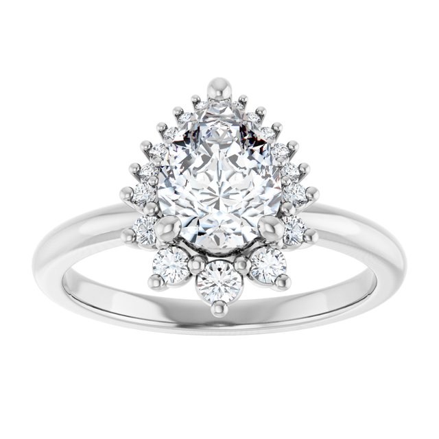 Halo-Style Engagement Ring