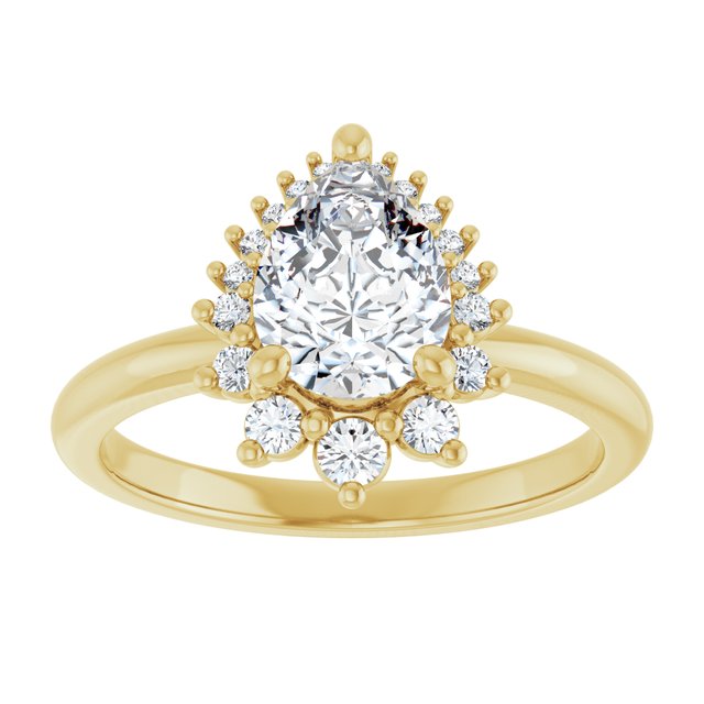 Halo-Style Engagement Ring